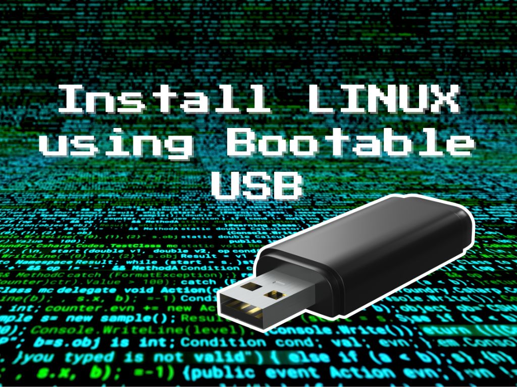 Install LINUX using Bootable USB-Cover